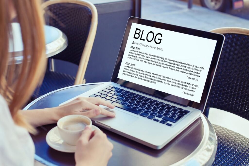 WordPress blogg